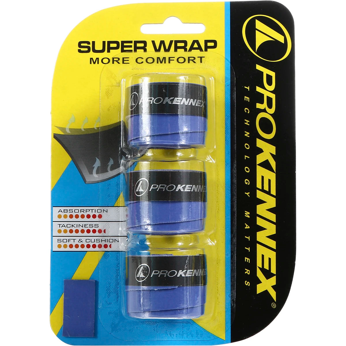 3 SURGRIPS PRO KENNEX SUPERWRAP