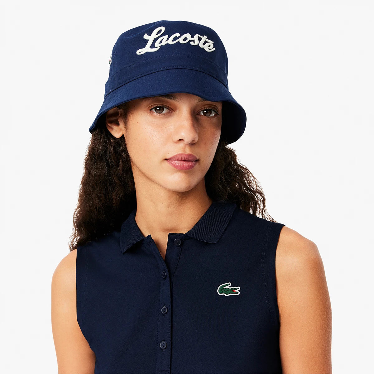 POLO LACOSTE FEMME CORE PERFORMANCE SANS MANCHES