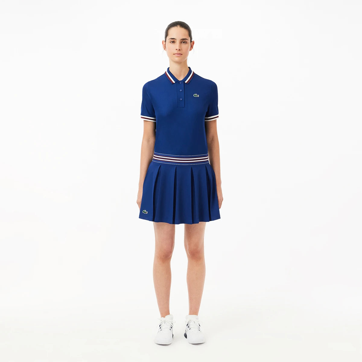 JUPE LACOSTE FEMME HERITAGE CLUB