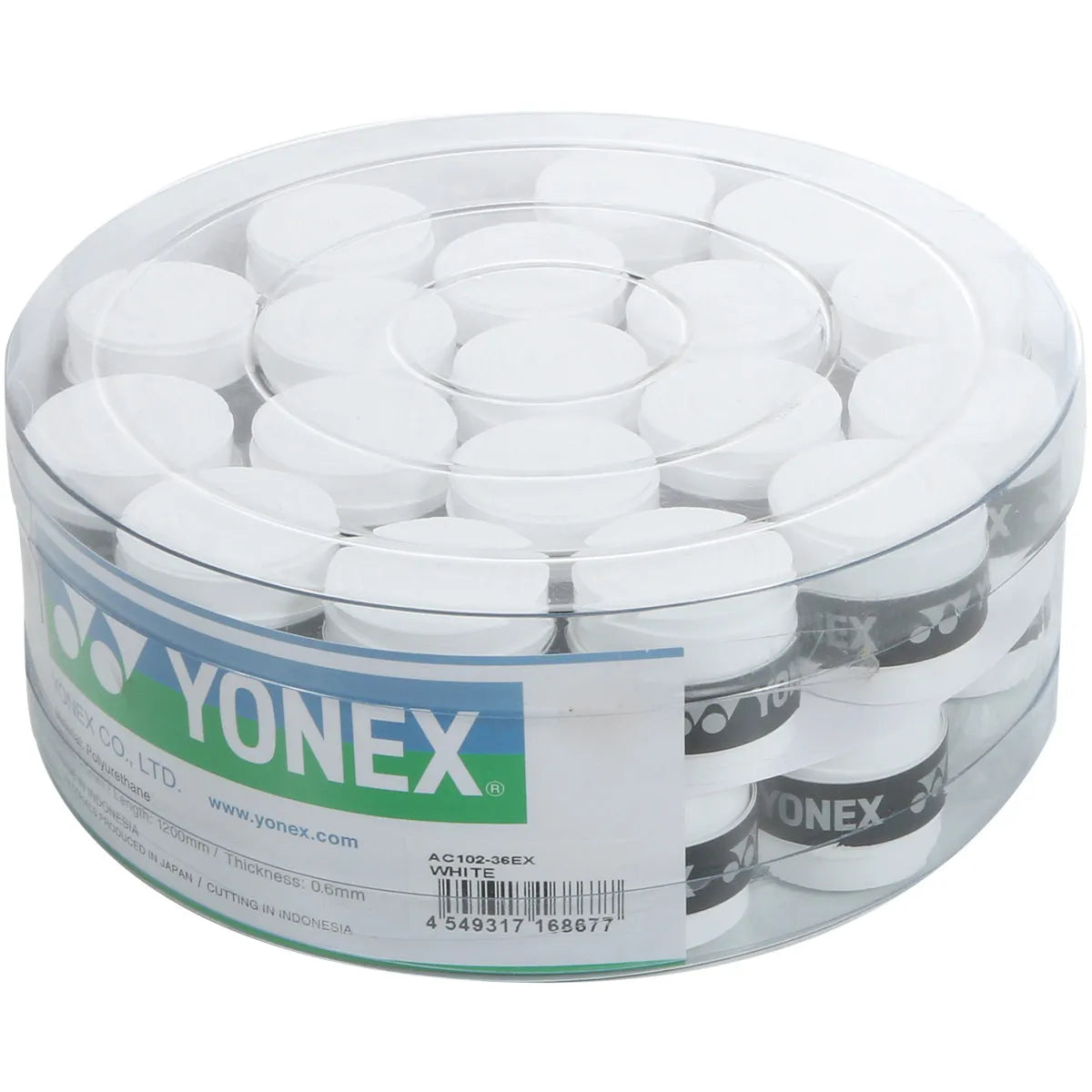 SURGRIPS YONEX FIN SUPER GRAP AC102 - BOITE DE 36 SURGRIPS