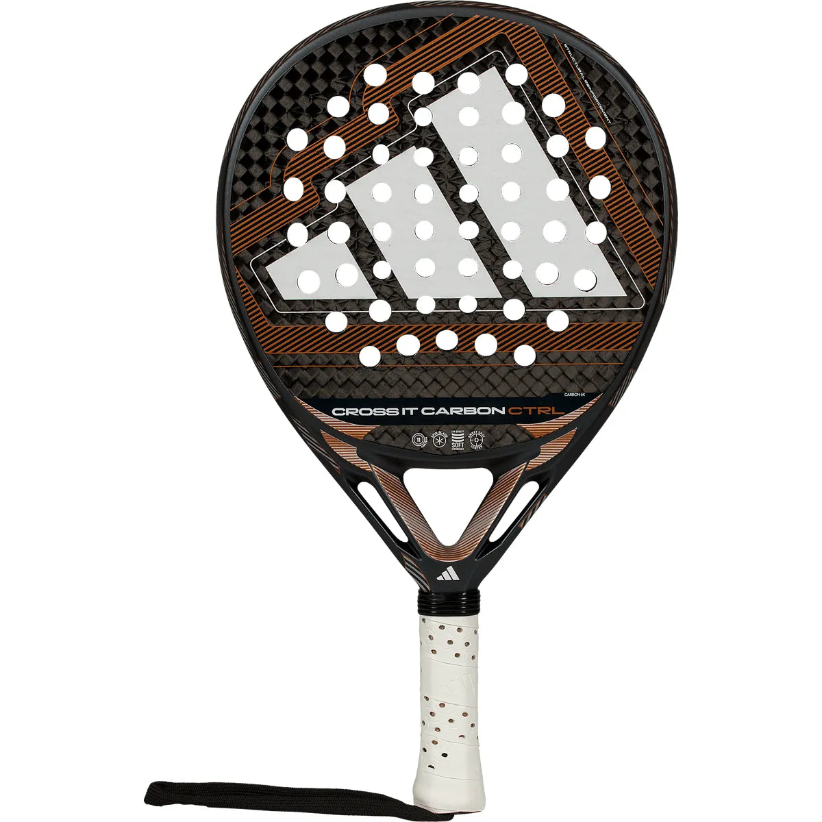 Raquette de Padel Test Adidas Cross It Carbon Ctrl 2026