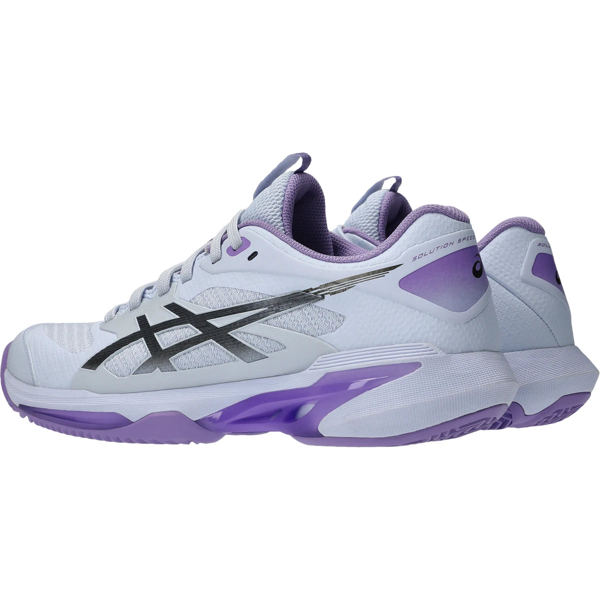 CHAUSSURES ASICS FEMME SOLUTION SPEED FF4 NIGHT ENERGY TERRE BATTUE