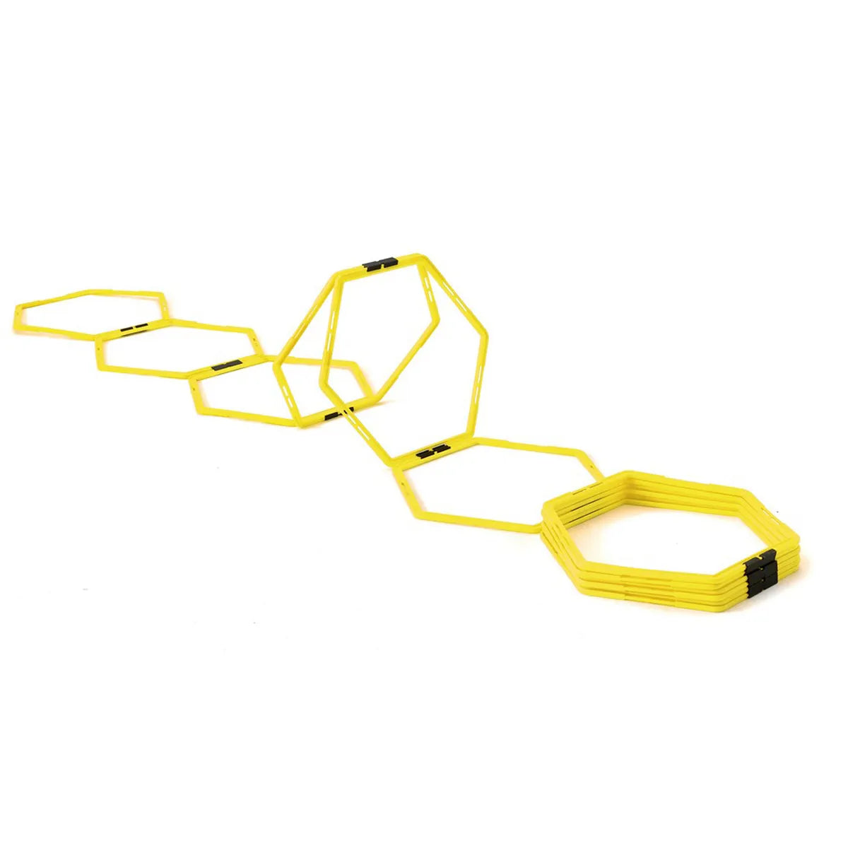 LOT DE 12 CERCEAUX HEXAGONAUX