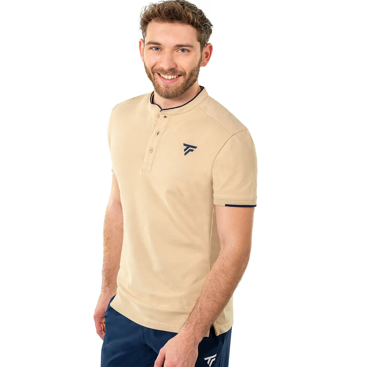 POLO TECNIFIBRE PIQUE SAND 2025
