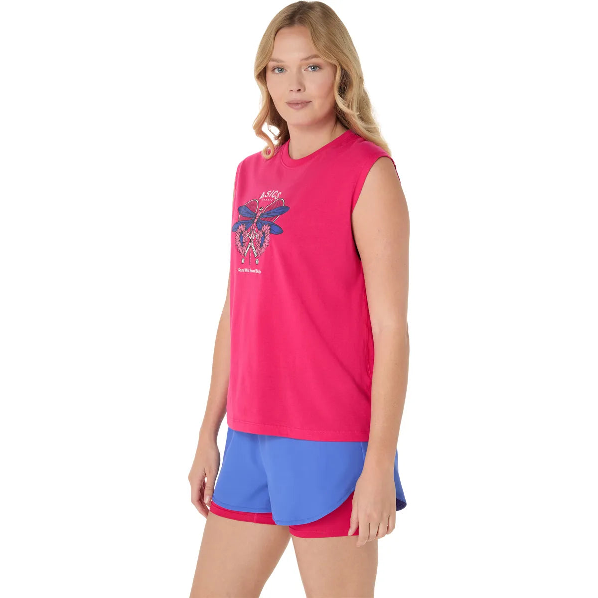 T-SHIRT ASICS FEMME GAME SEASONAL GRAPHIC