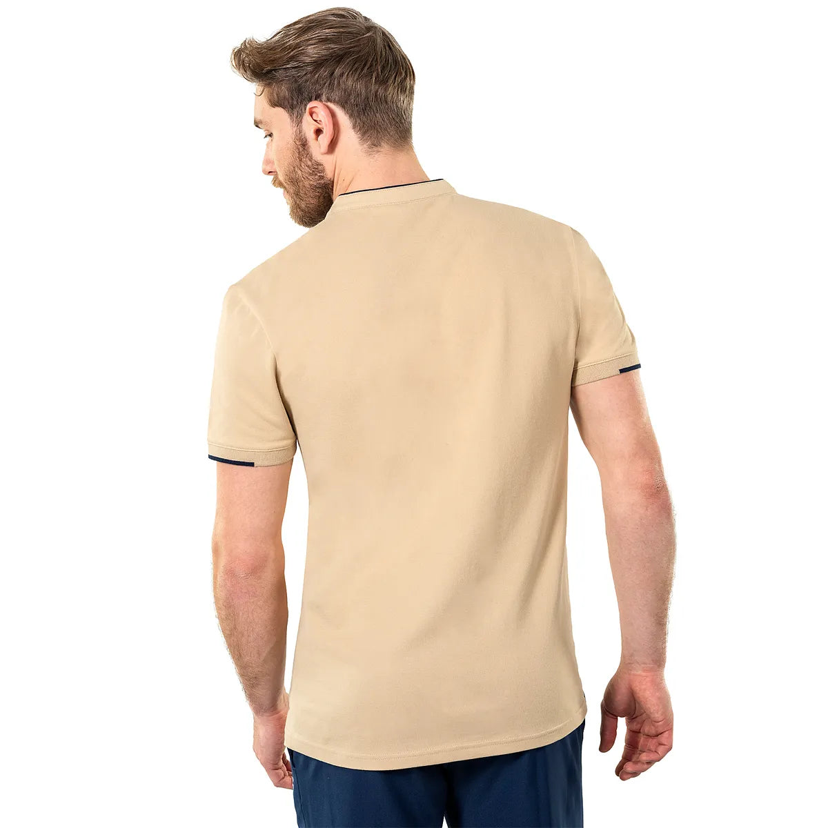 POLO TECNIFIBRE PIQUE SAND 2025