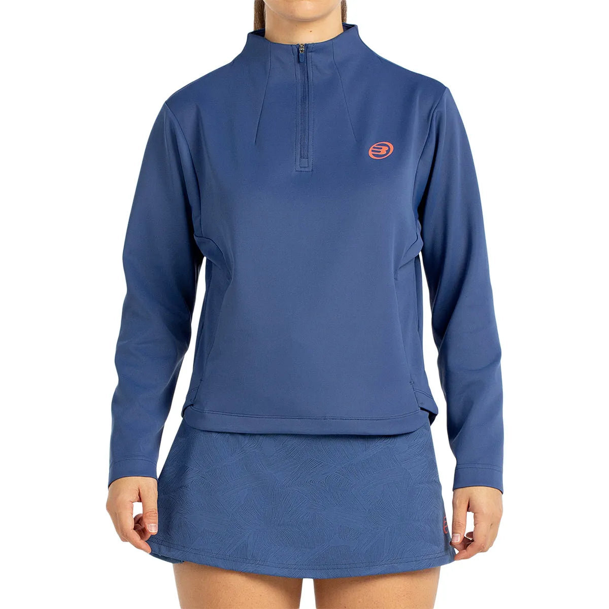 SWEAT BULLPADEL FEMME PURECOLOR CULLE 1/2 ZIP