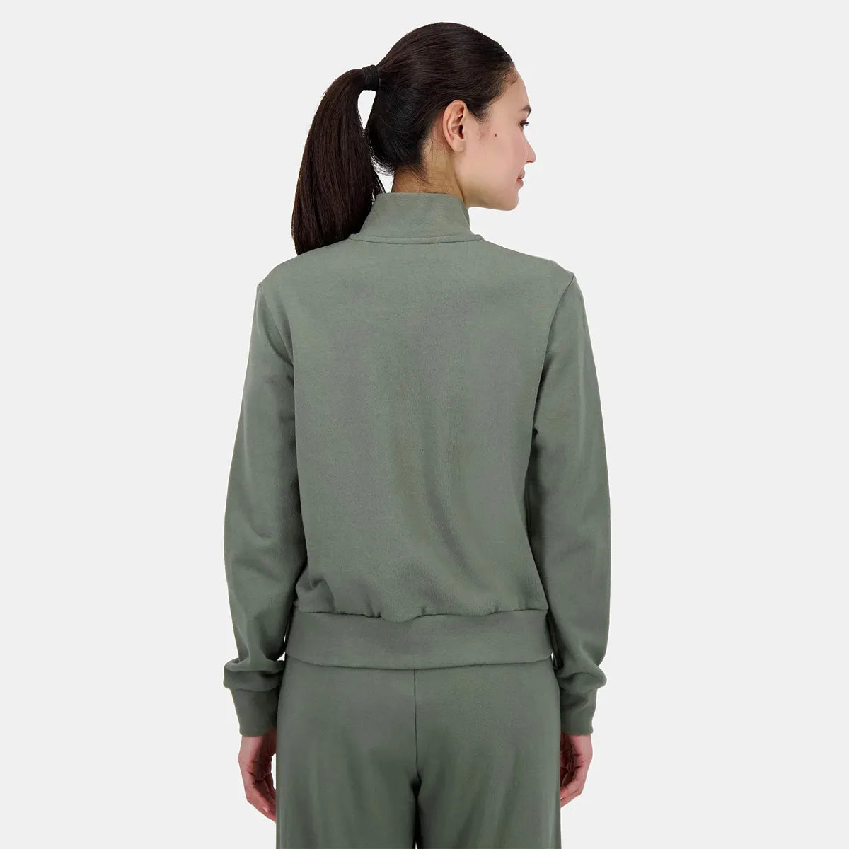 SWEAT LE COQ SPORTIF FEMME CONTEMPORAIN ZIP