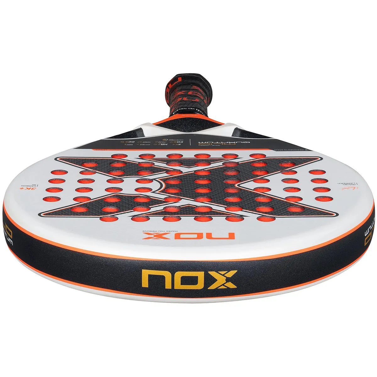 RAQUETTE DE PADEL NOX ML10 QUANTUM 3K BY MIGUEL LAMPERTI