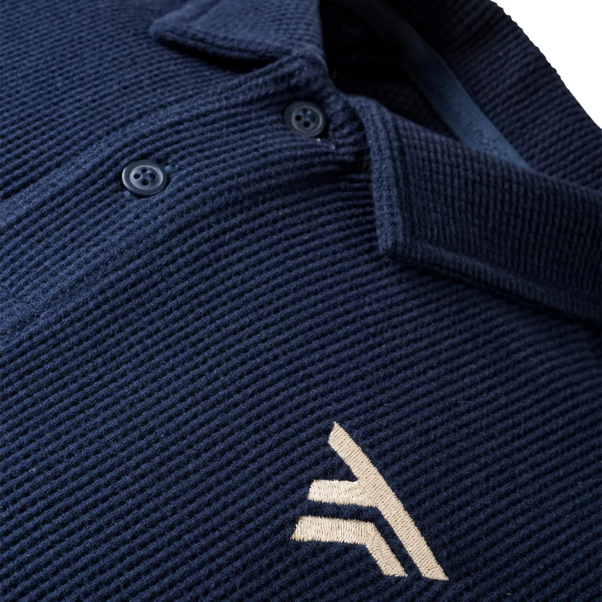 POLO TECNIFIBRE WAFFLE MARINE 2025