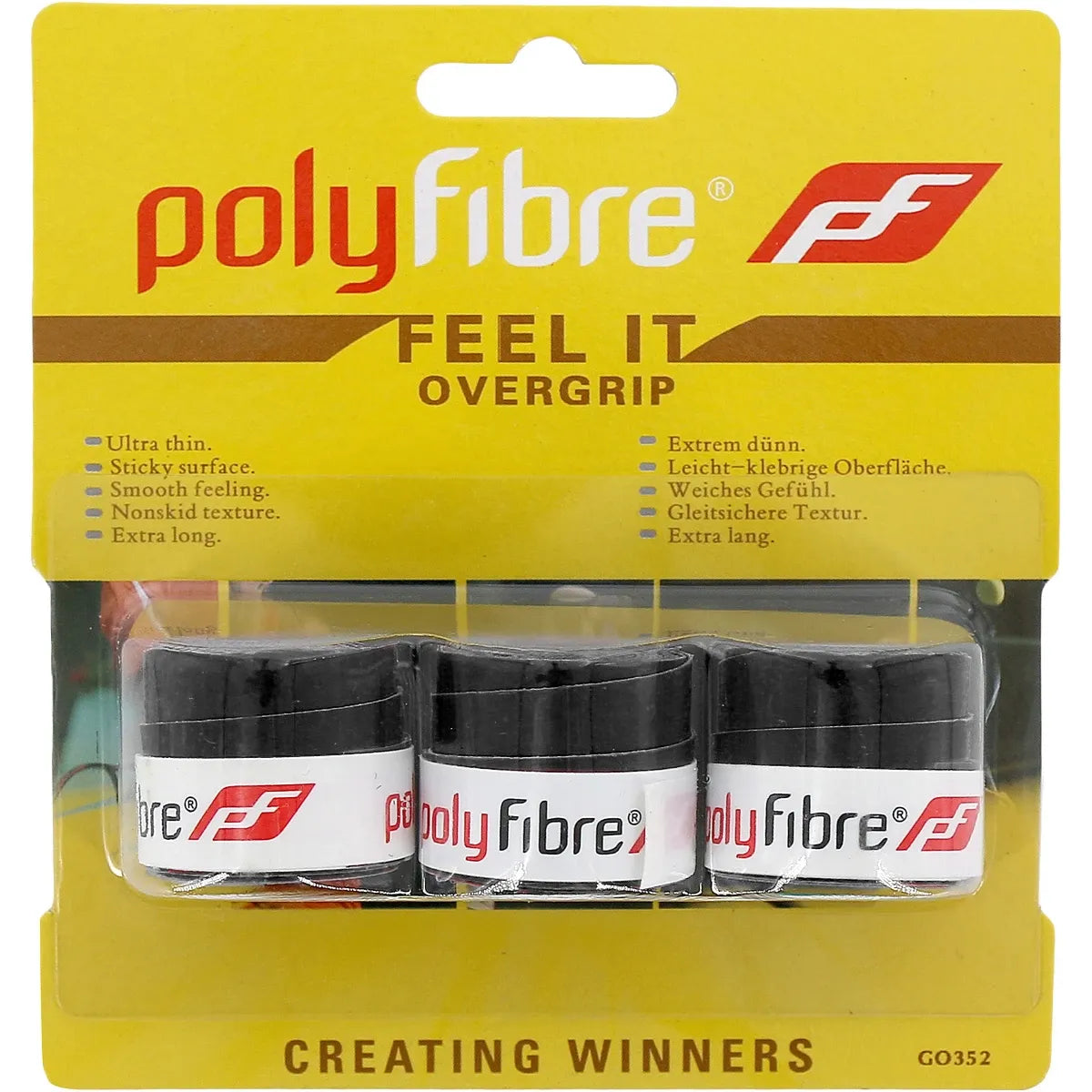 SURGRIPS POLYFIBRE FEEL IT x3