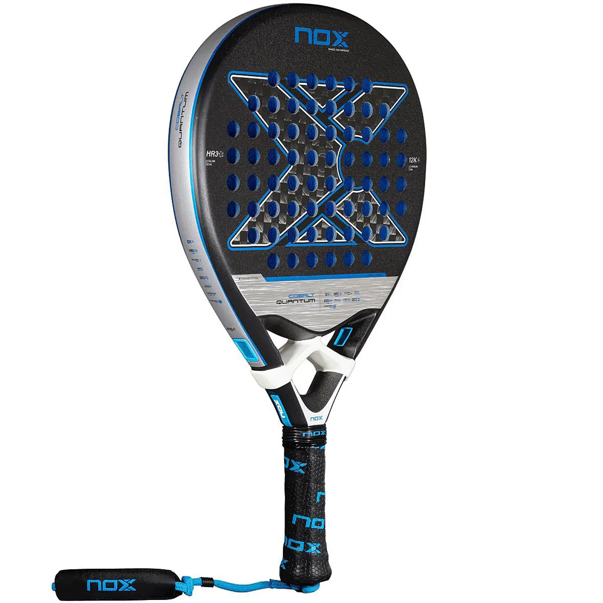 RAQUETTE DE PADEL NOX QUANTUM COBALT 12K