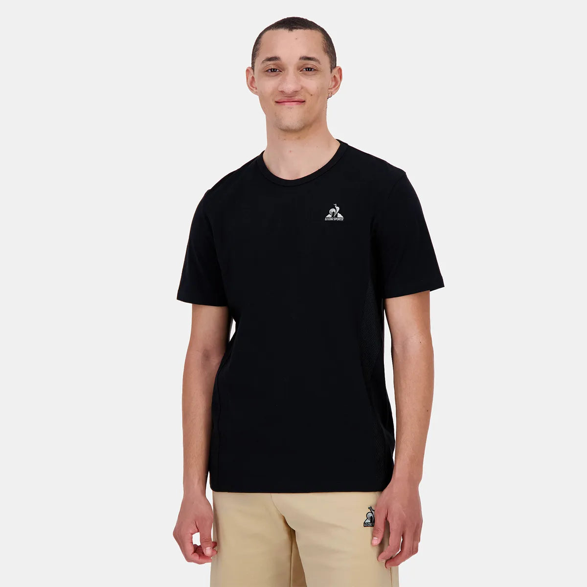 T-SHIRT LE COQ SPORTIF ARGENT
