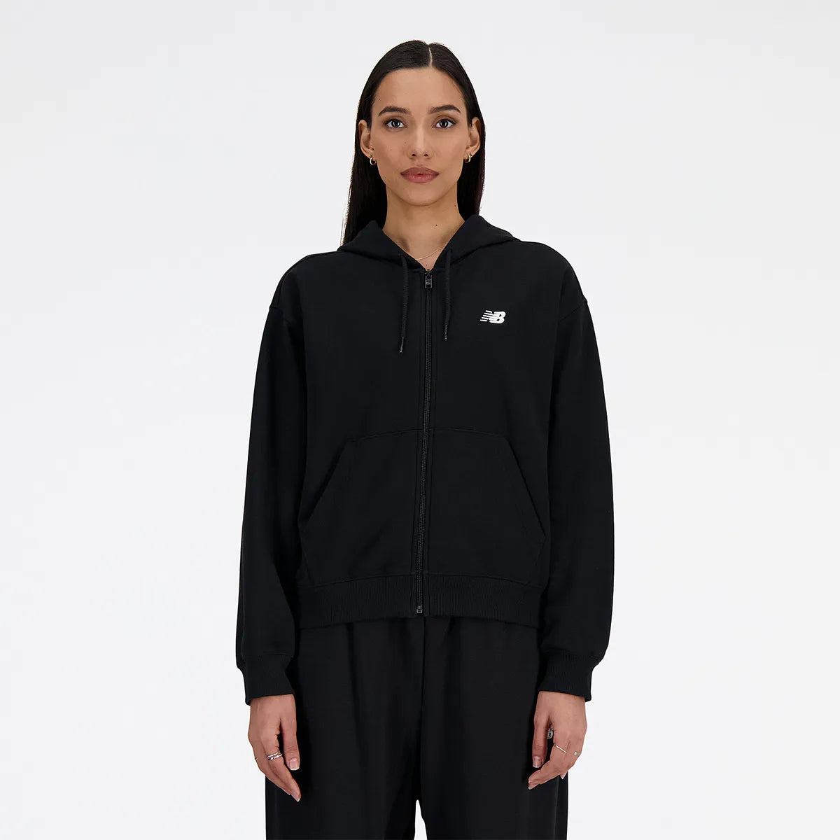 VESTE NEW BALANCE FEMME SPORT ESSENTIALS TERRY FZ