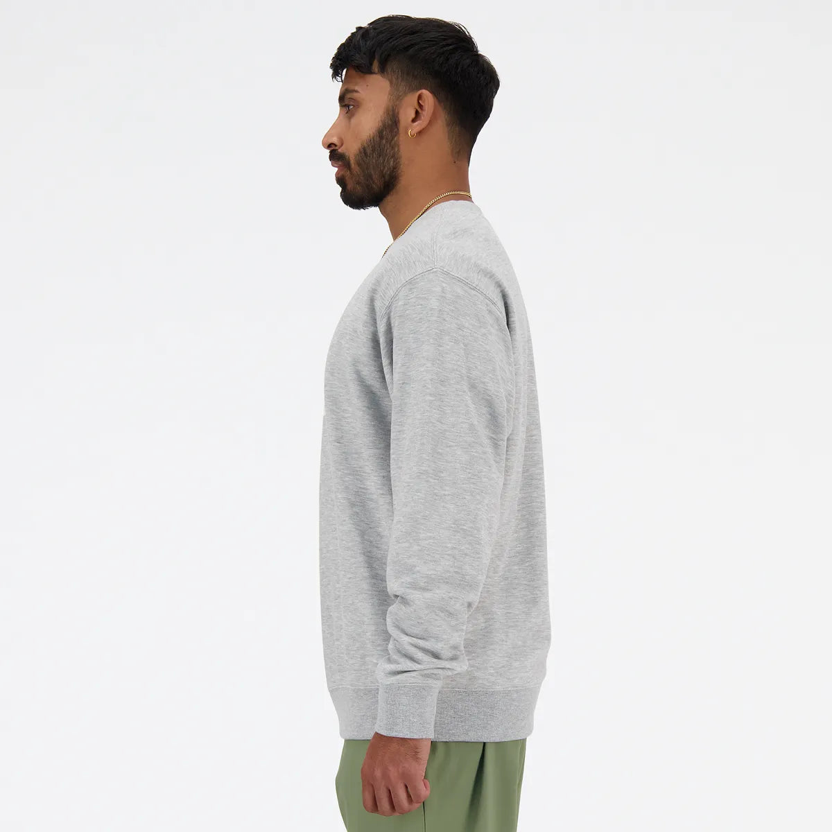 SWEAT NEW BALANCE ESSENTIALS FRENCH TERRY LOGO CREW