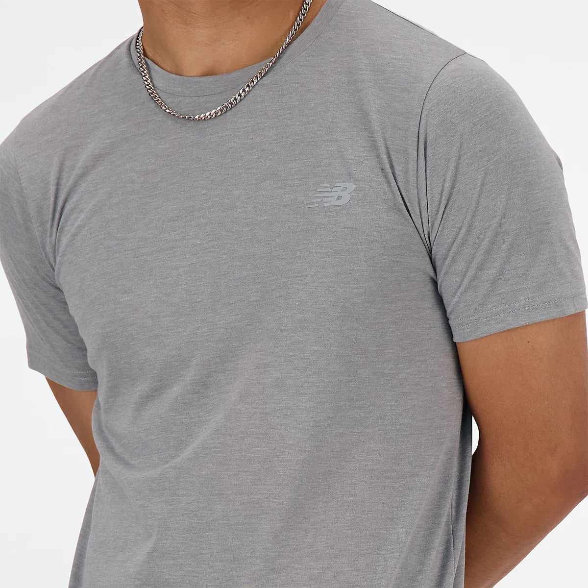 T-SHIRT NEW BALANCE ESSENTIALS HEATHERTECH