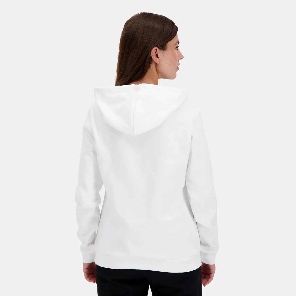 SWEAT LE COQ SPORTIF FEMME ESSENTIEL A CAPUCHE