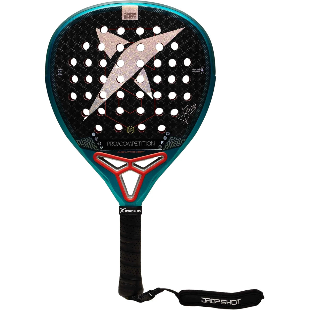 Raquette Padel Test Drop Shot Axion Attack Soft