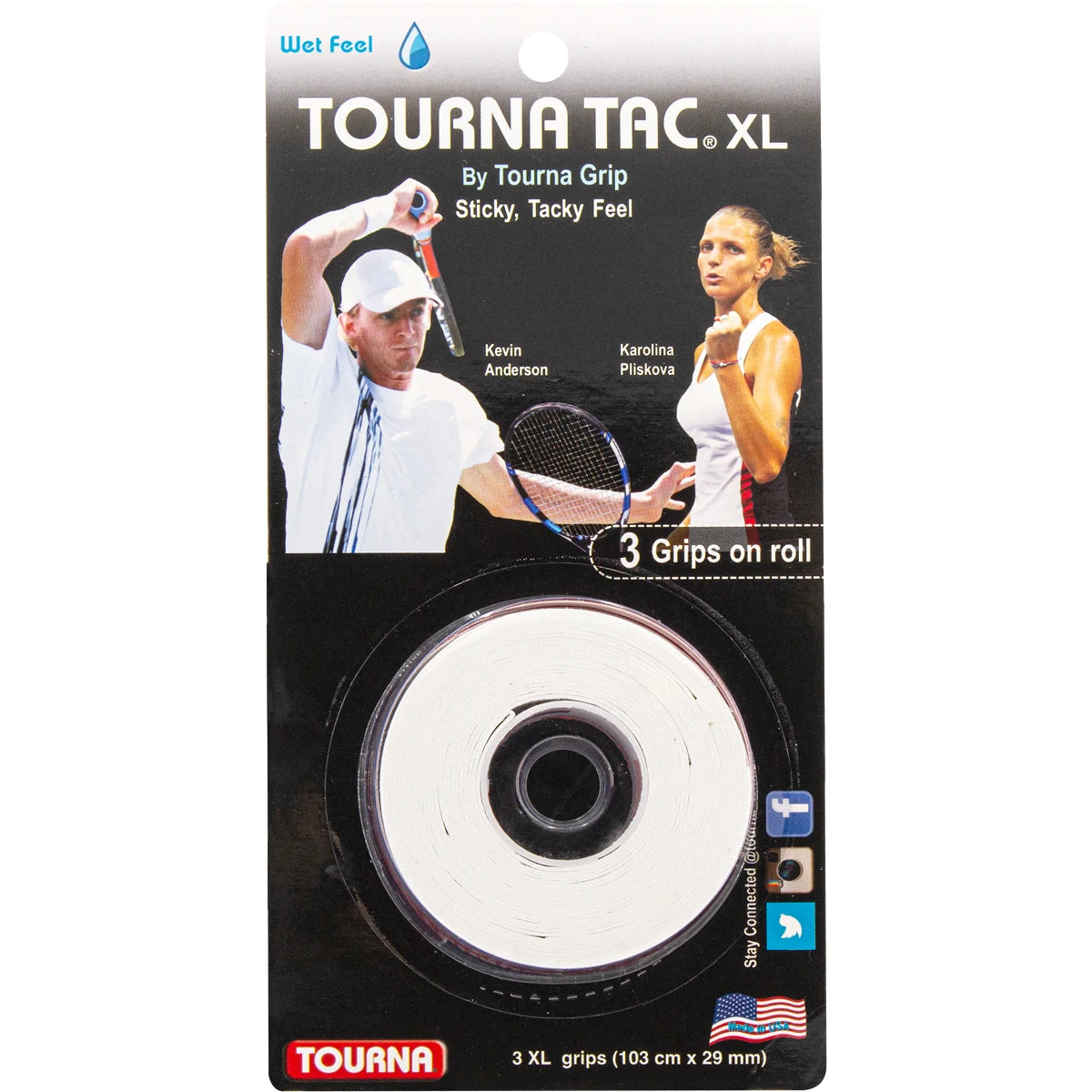 3 SURGRIPS TOURNA TAC XL