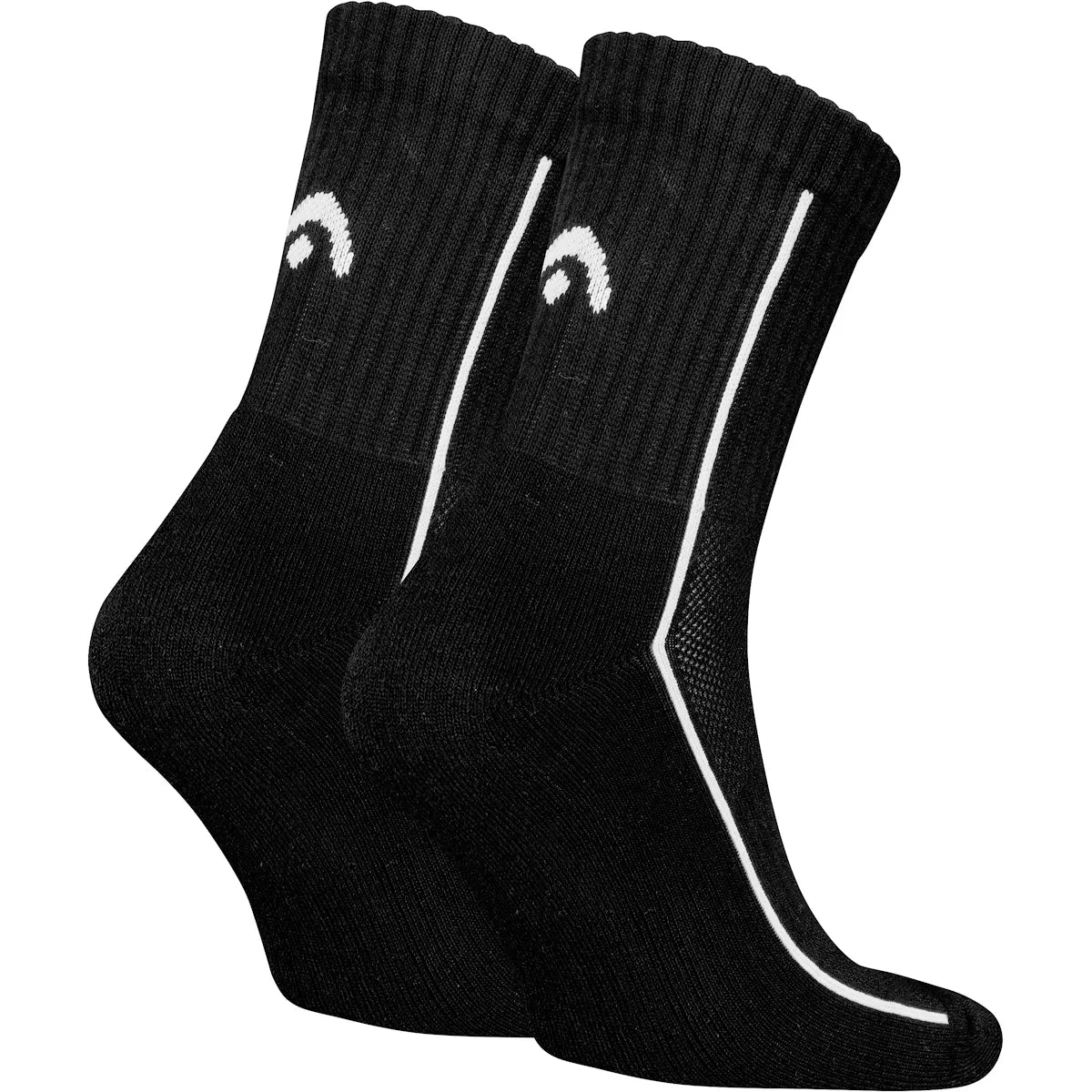 2 PAIRES DE CHAUSSETTES HEAD PERFORMANCE CREW (MID)