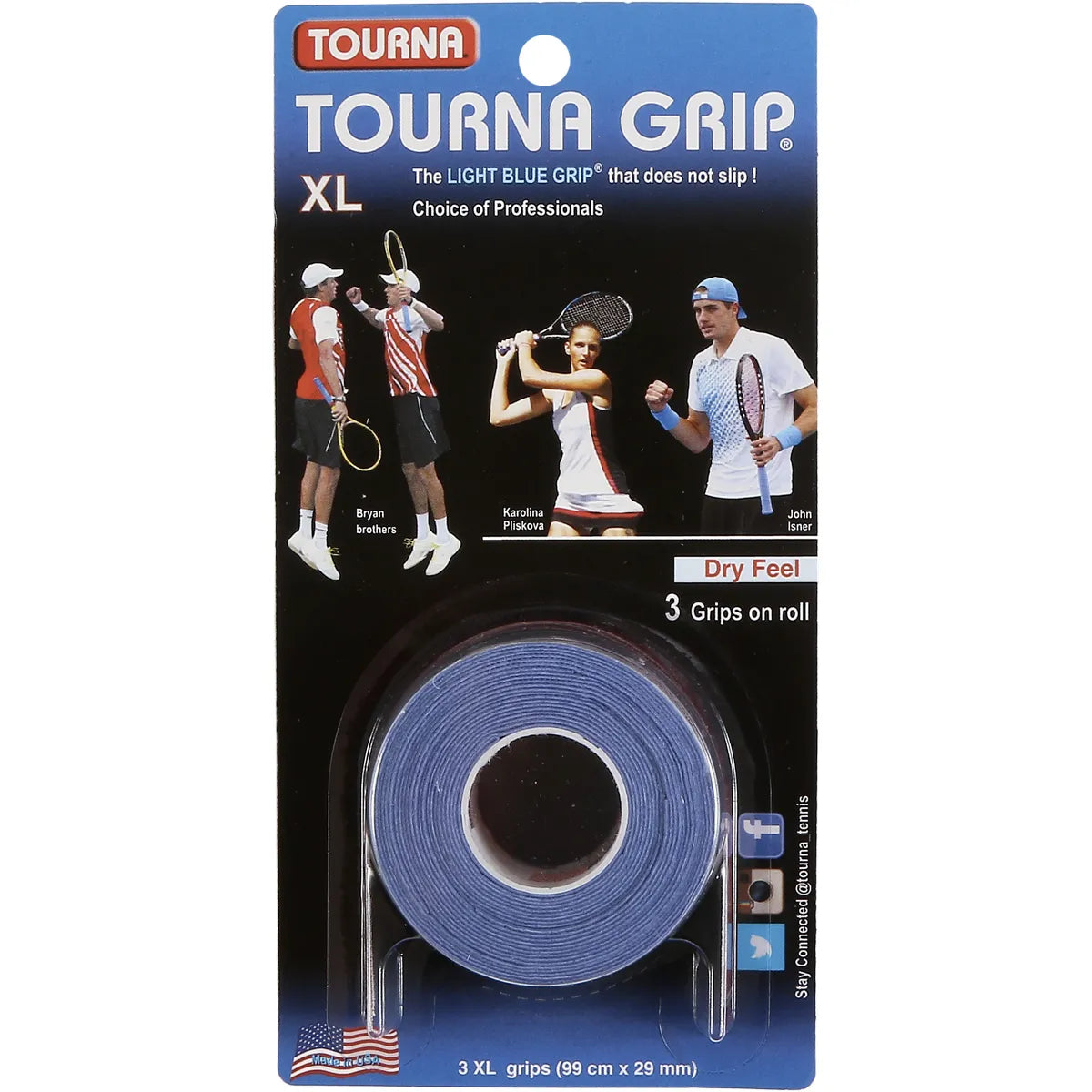 3 SURGRIPS TOURNA GRIP ORIGINAL XL