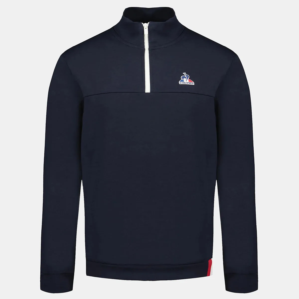 SWEAT LE COQ SPORTIF TRICOLORE 1/2 ZIP