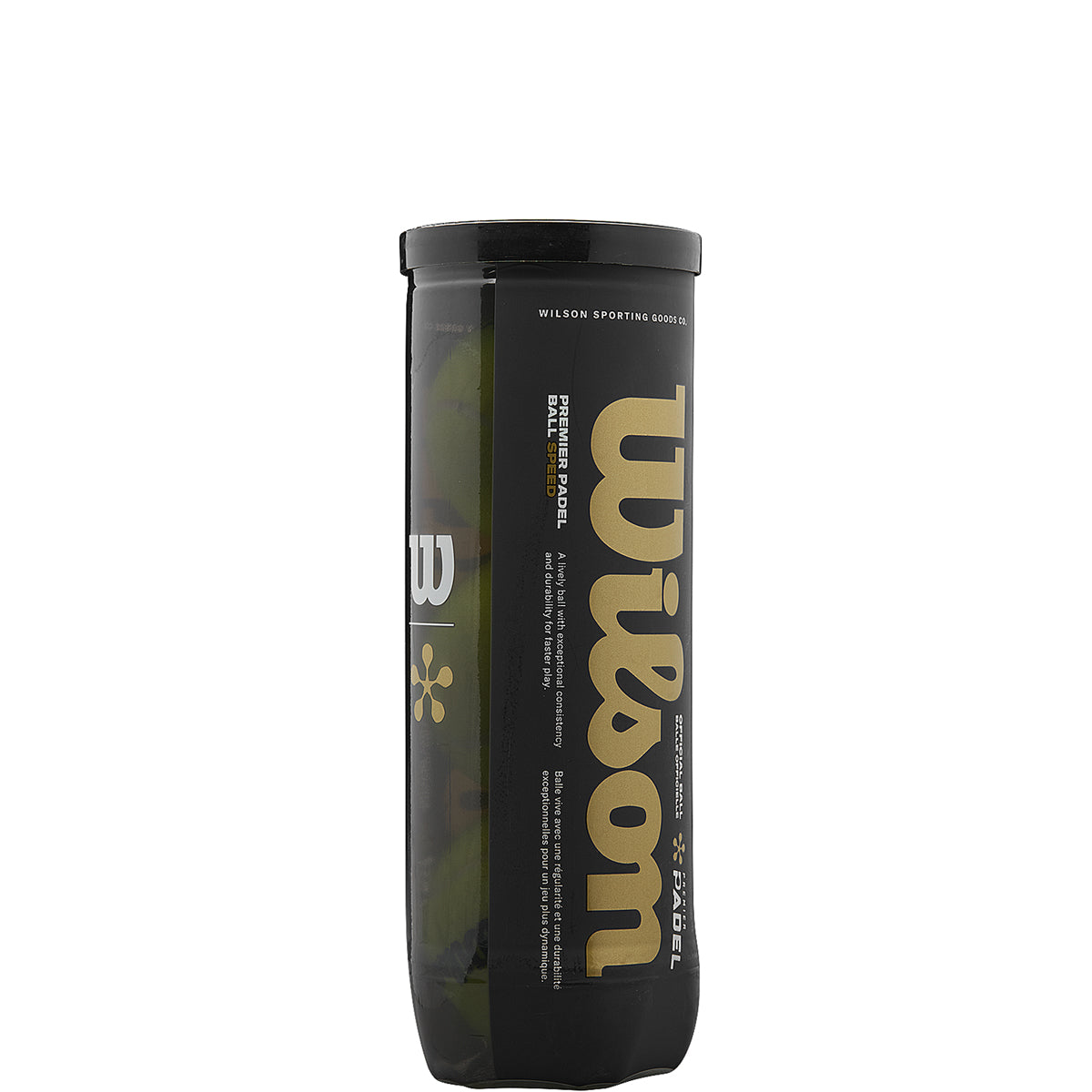 TUBE DE 3 BALLES DE PADEL WILSON PREMIER PADEL SPEED