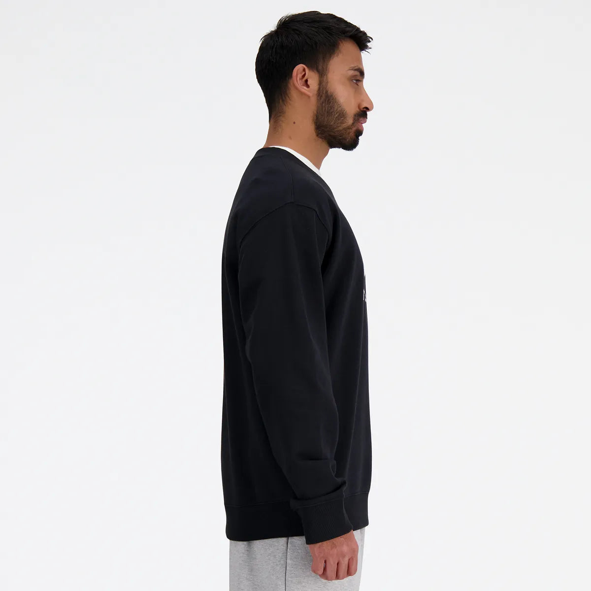 SWEAT NEW BALANCE ESSENTIALS FRENCH TERRY LOGO CREW