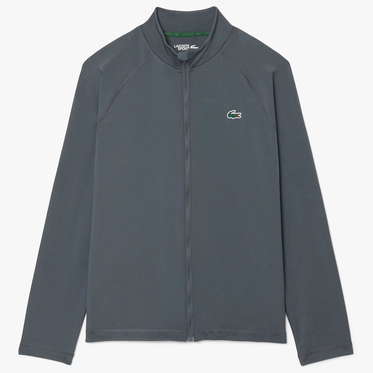 SWEAT LACOSTE ESSENTIALS MANCHES LONGUES FULL ZIP