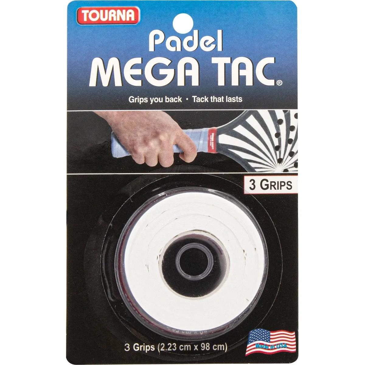 SURGRIPS TOURNA MEGATAC PADEL x3
