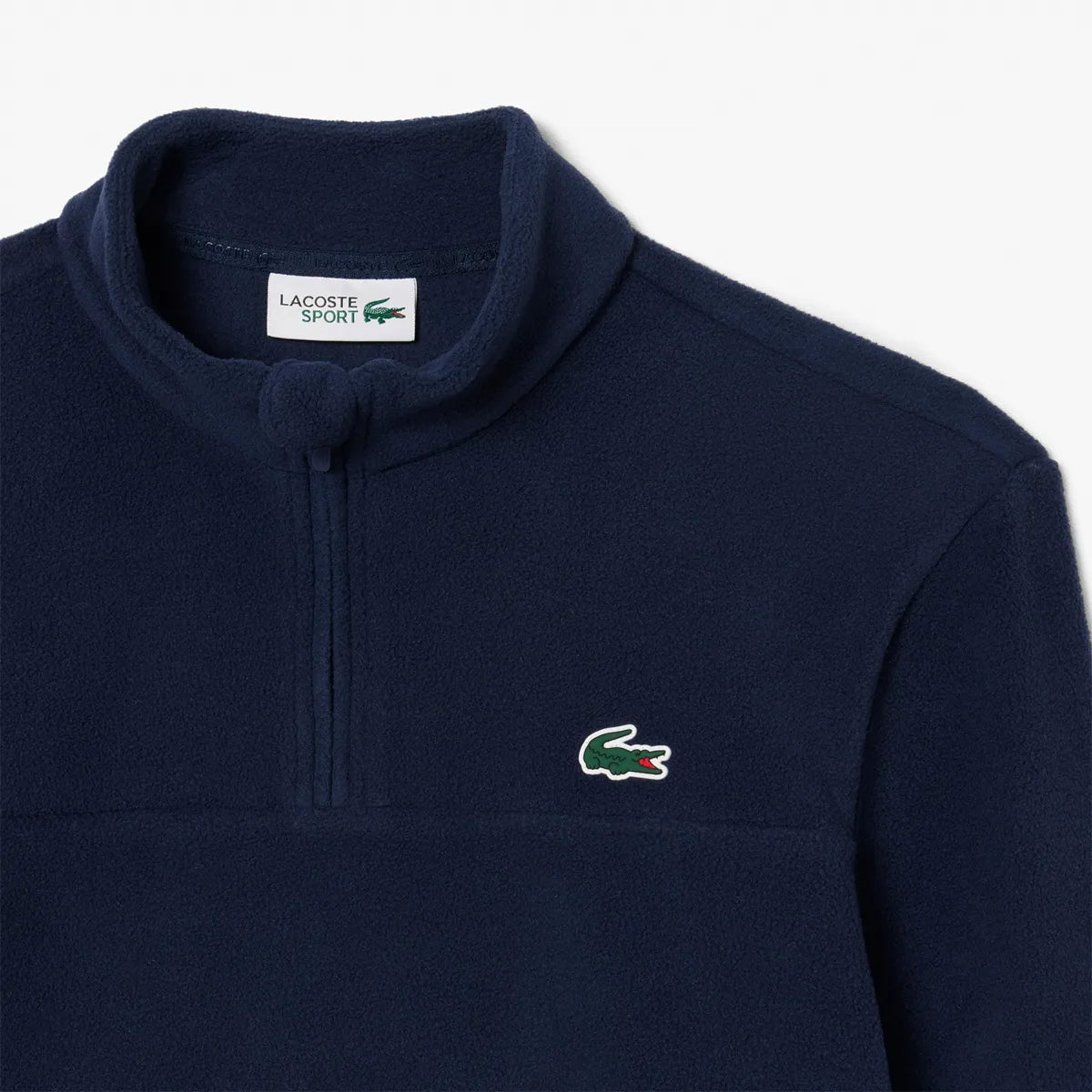 SWEAT LACOSTE CORE PERFORMANCE POLAIRE 1/2 ZIP