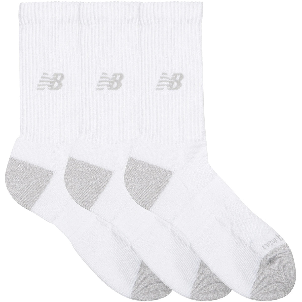 3 PAIRES DE CHAUSSETTES NEW BALANCE ACTIVE CREW (MID)