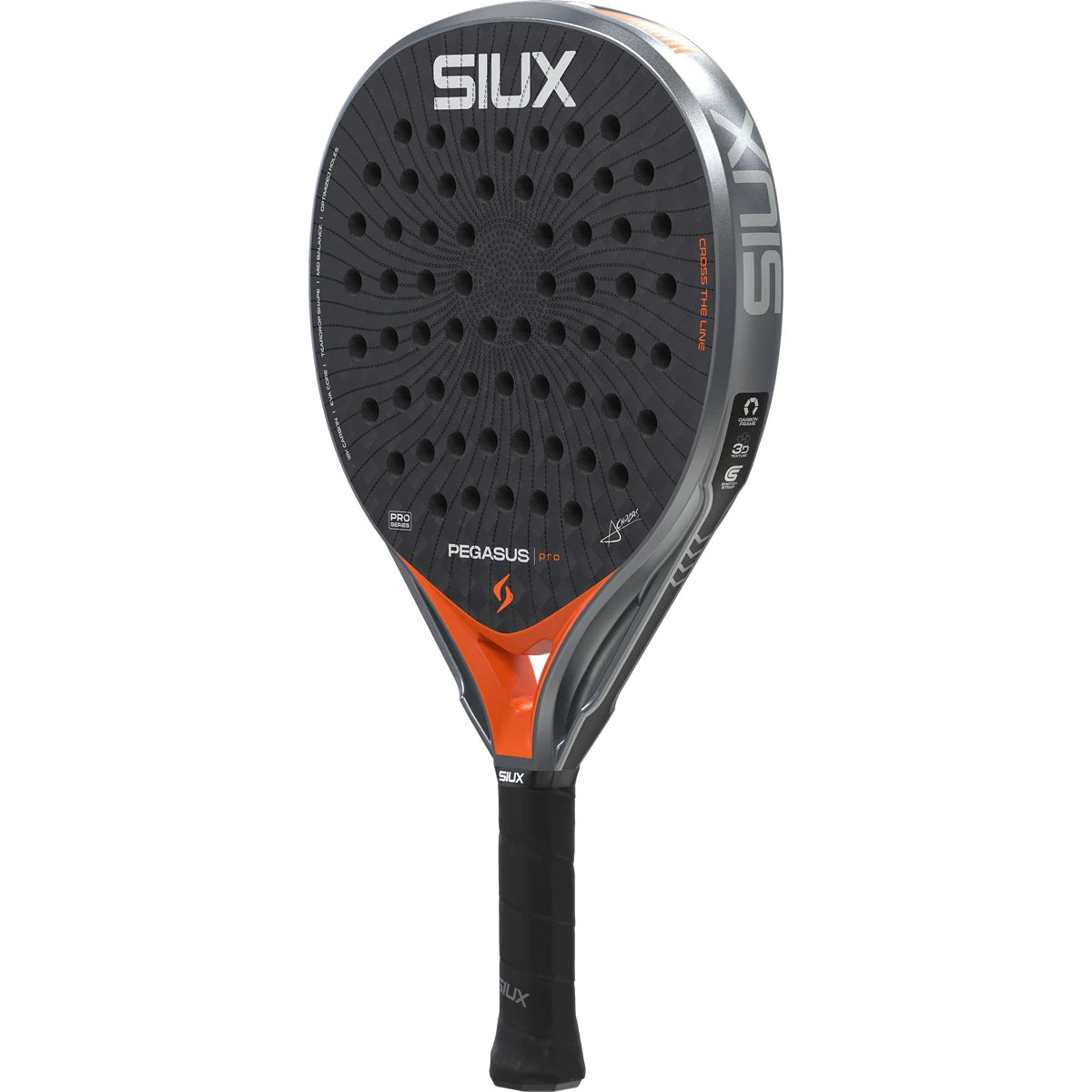 RAQUETTE DE PADEL SIUX PEGASUS PRO 2026 LAVA ORANGE