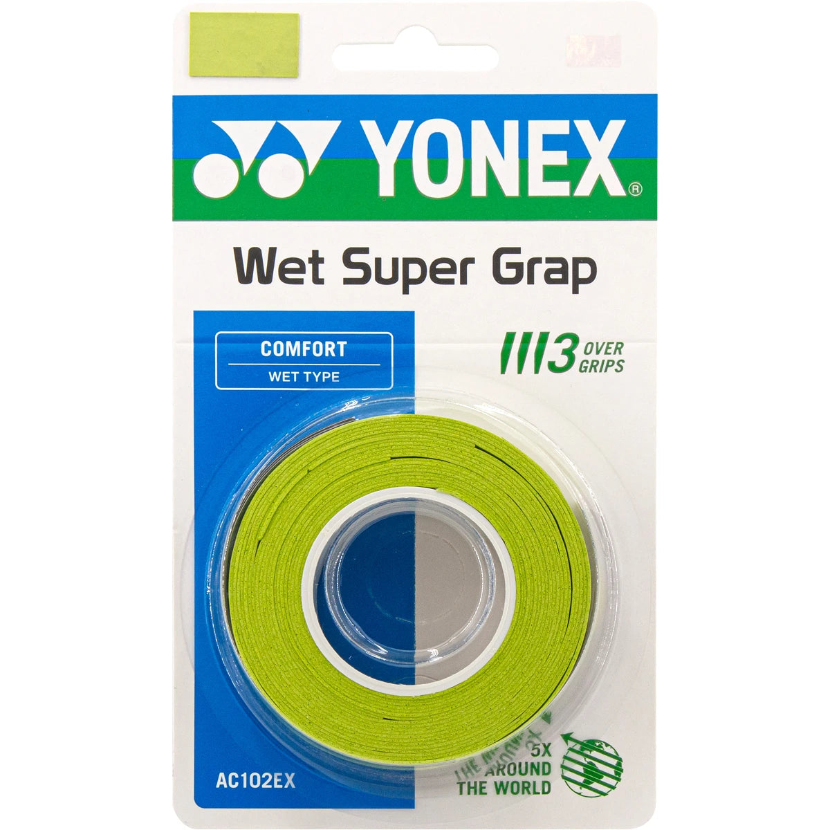 3 SURGRIPS YONEX SUPER GRAP AC 102