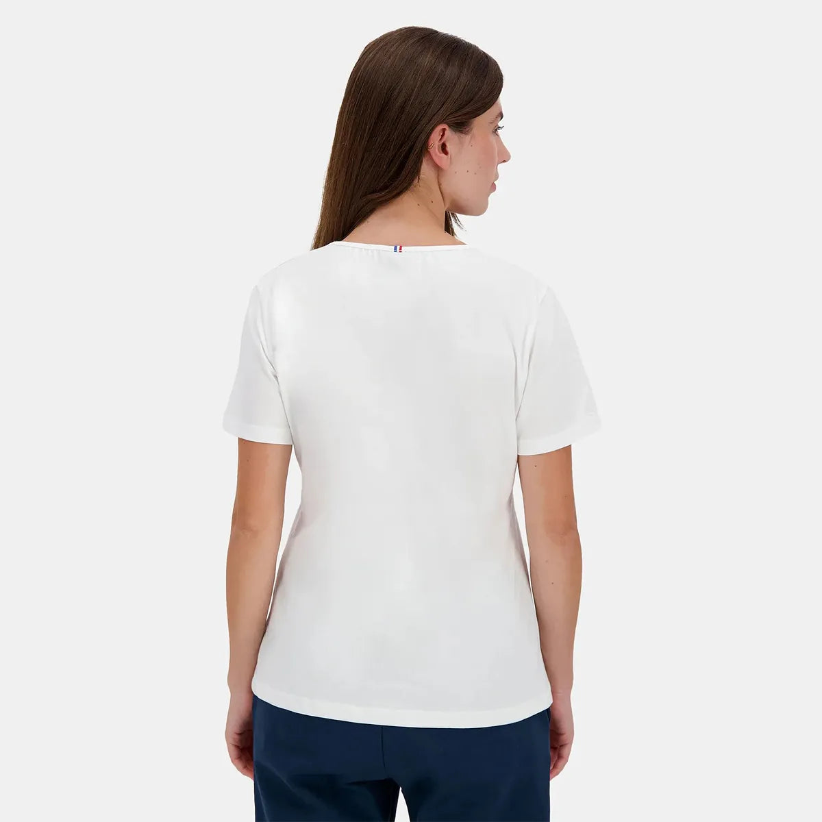 T-SHIRT LE COQ SPORTIF FEMME ESSENTIEL COL V