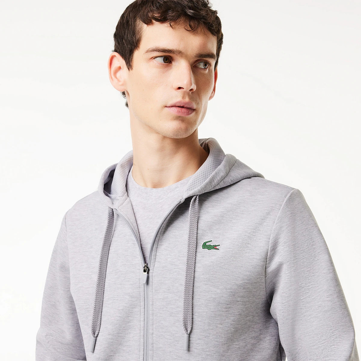 SWEAT LACOSTE A CAPUCHE FZ CORE PERRFORMANCE