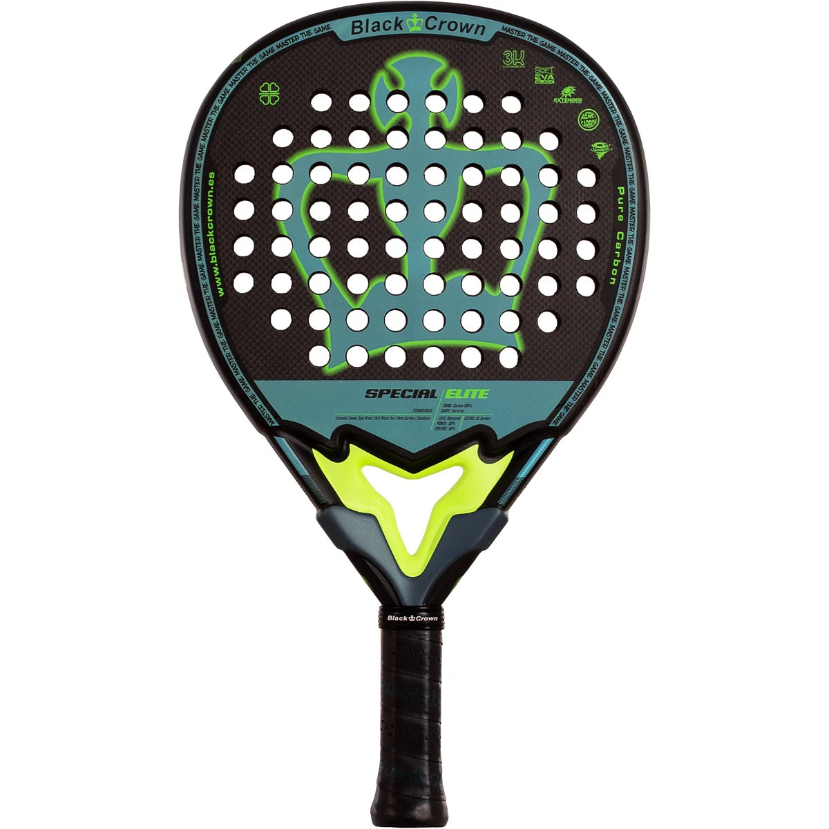 Raquette de Padel Test Black Crown Special Elite