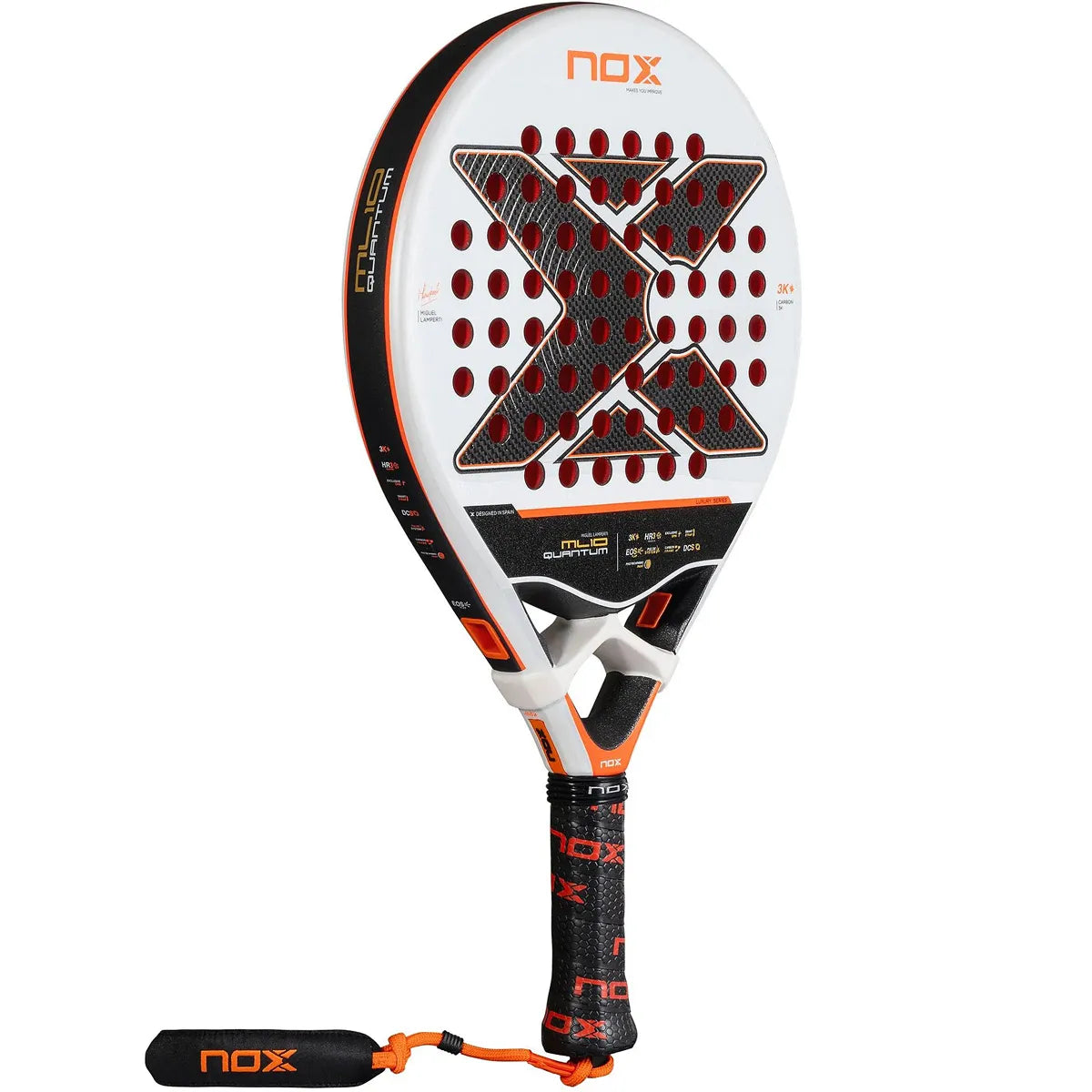 RAQUETTE DE PADEL NOX ML10 QUANTUM 3K BY MIGUEL LAMPERTI