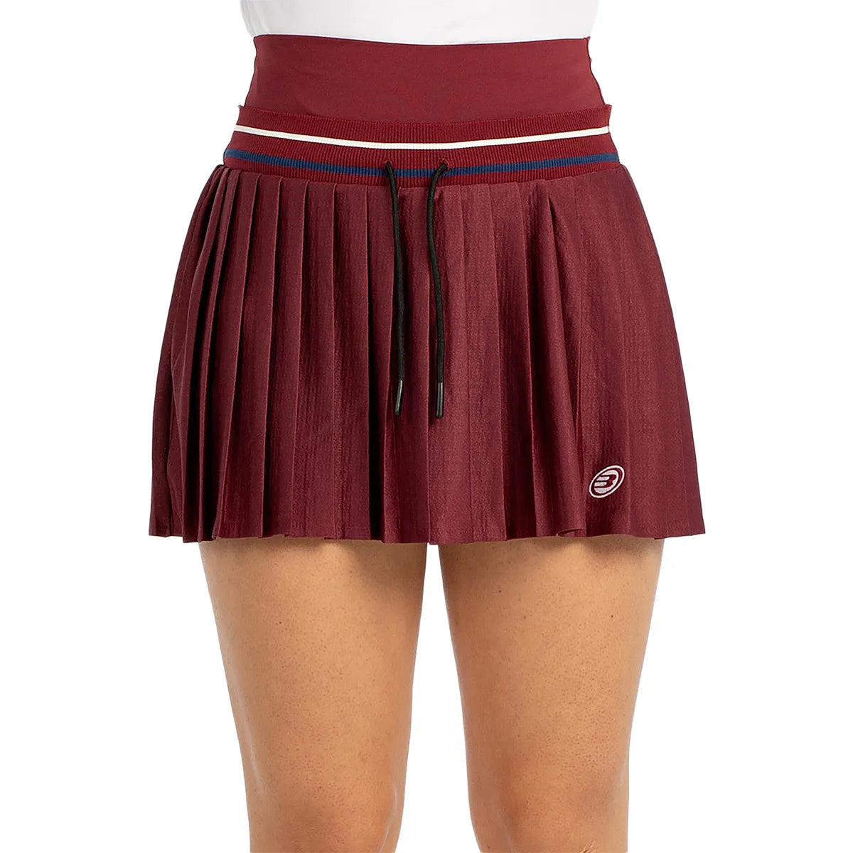 JUPE BULLPADEL FEMME TIMELESS ATRIA PLISSEE