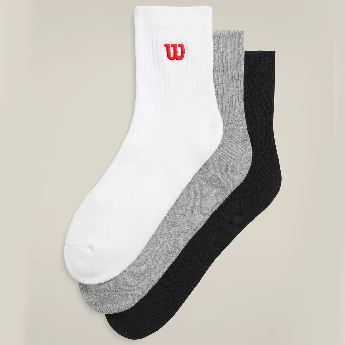 3 PAIRES DE CHAUSSETTES WILSON (ANKLE)