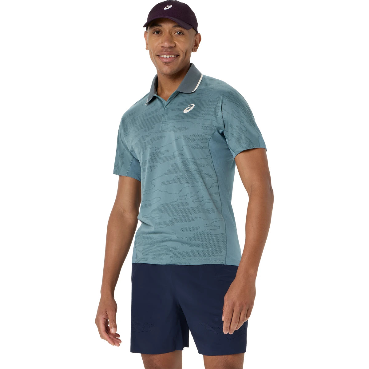 Polo Asics Match Jacquard Ss New York Jour