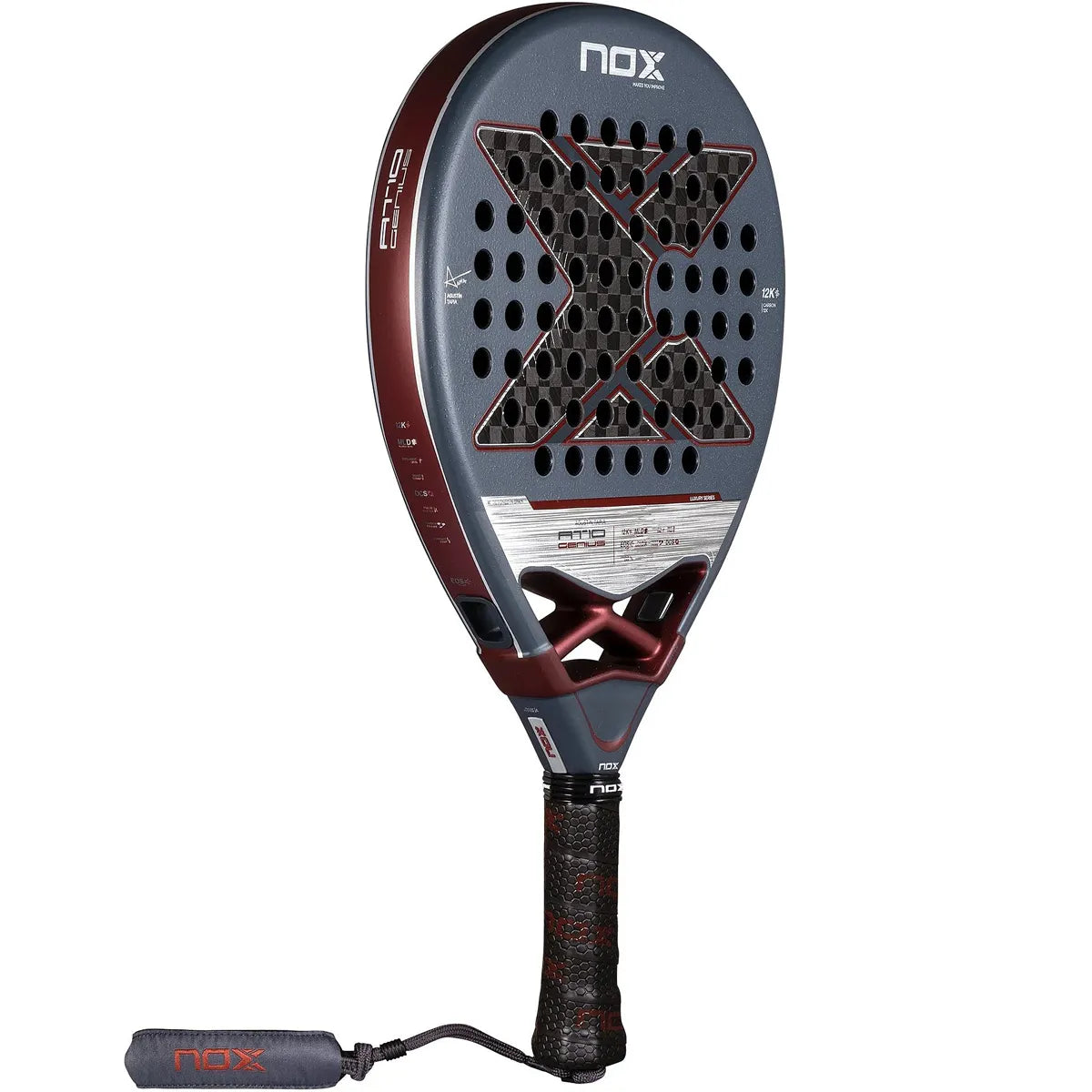 RAQUETTE DE PADEL NOX AT10 GENIUS 12K BY AGUSTIN TAPIA