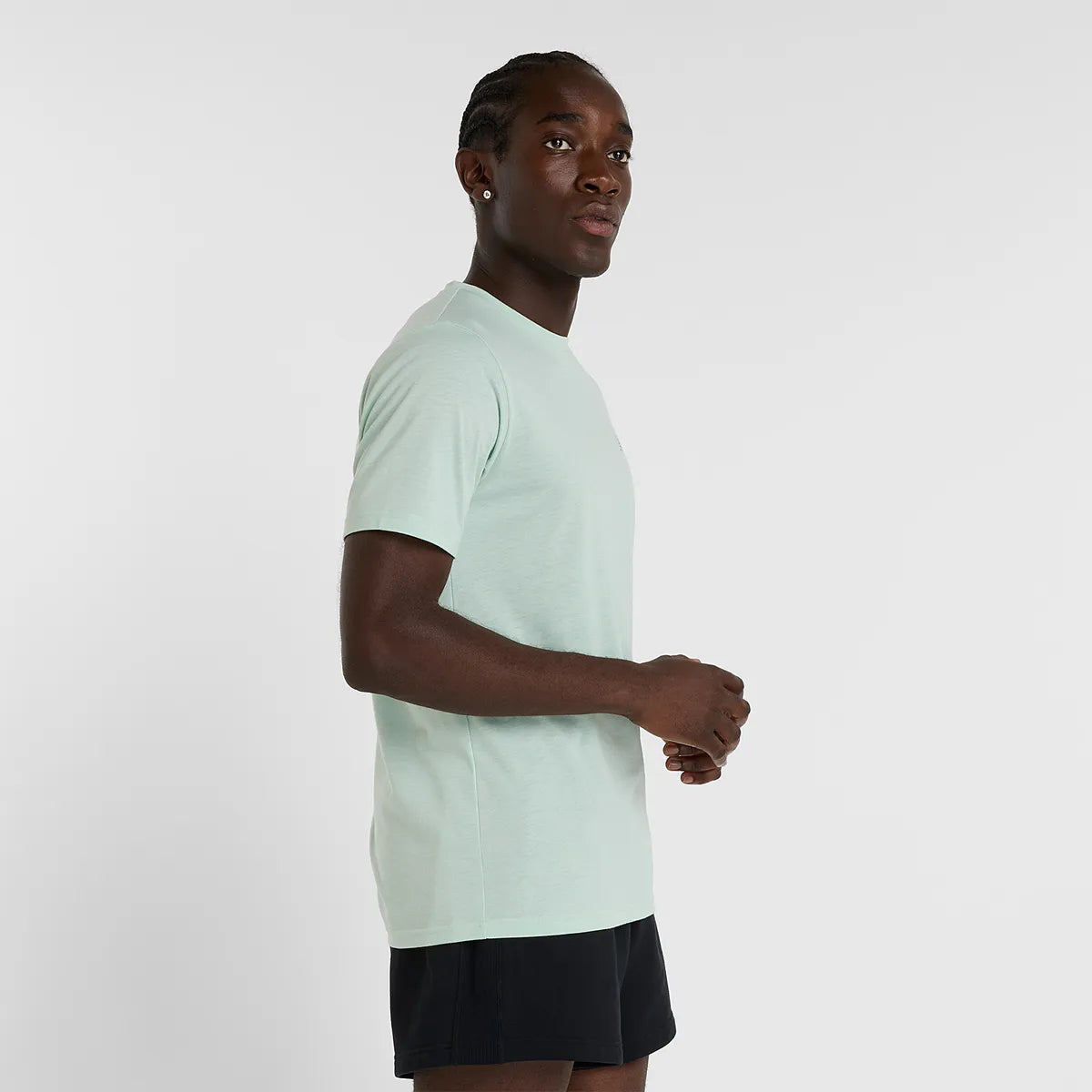 T-SHIRT NEW BALANCE ESSENTIALS HEATHERTECH