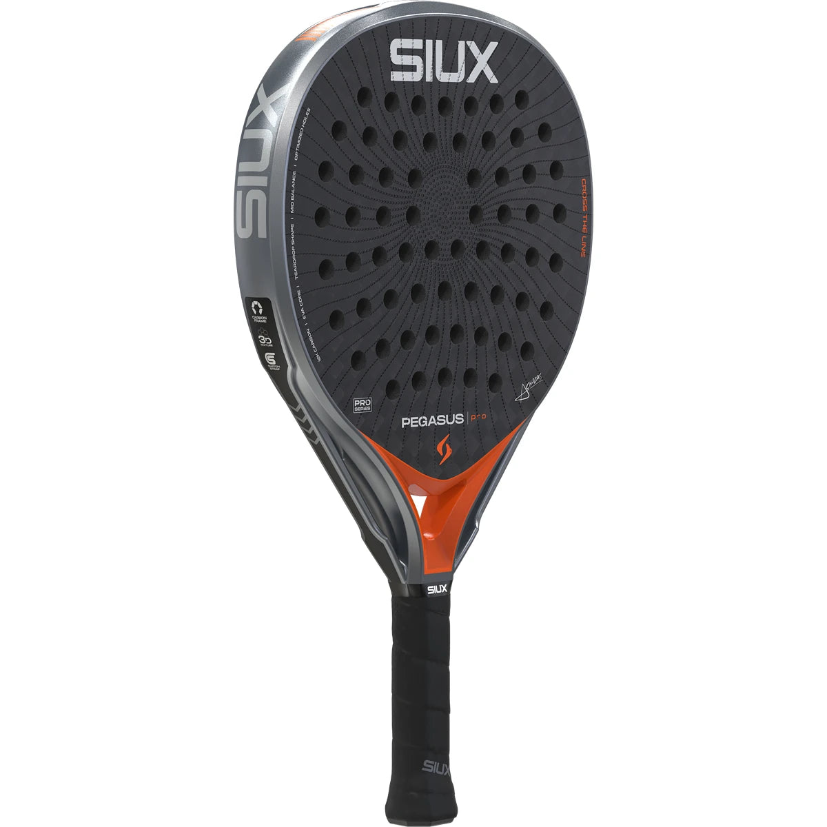 RAQUETTE DE PADEL SIUX PEGASUS PRO 2026 LAVA ORANGE