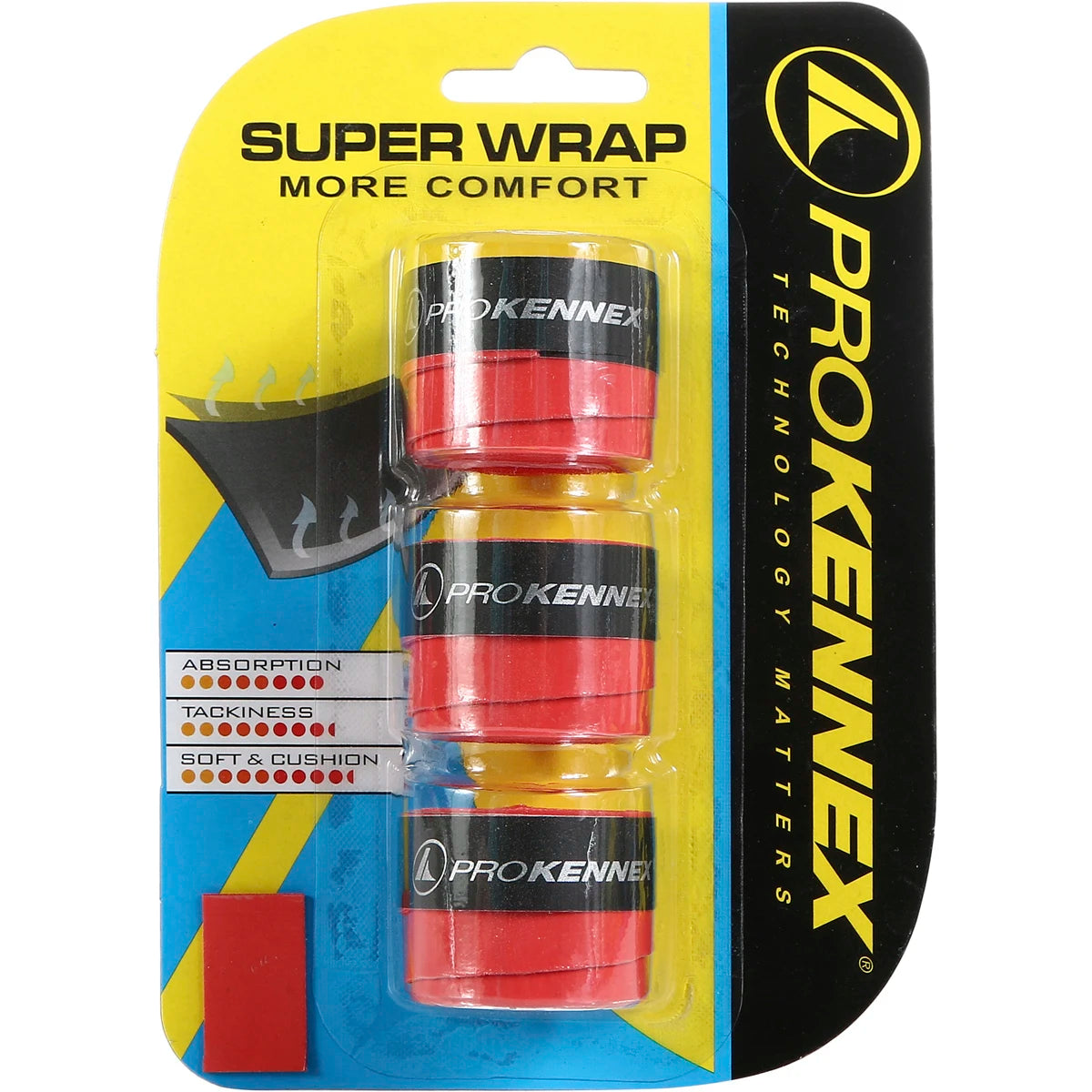 3 SURGRIPS PRO KENNEX SUPERWRAP