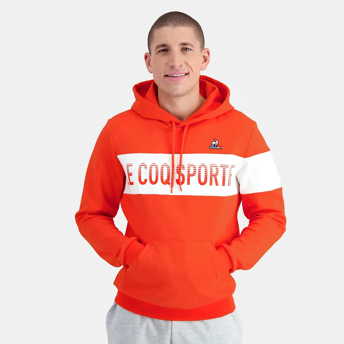 Sweat Le Coq Sportif à Capuche Modele 1
