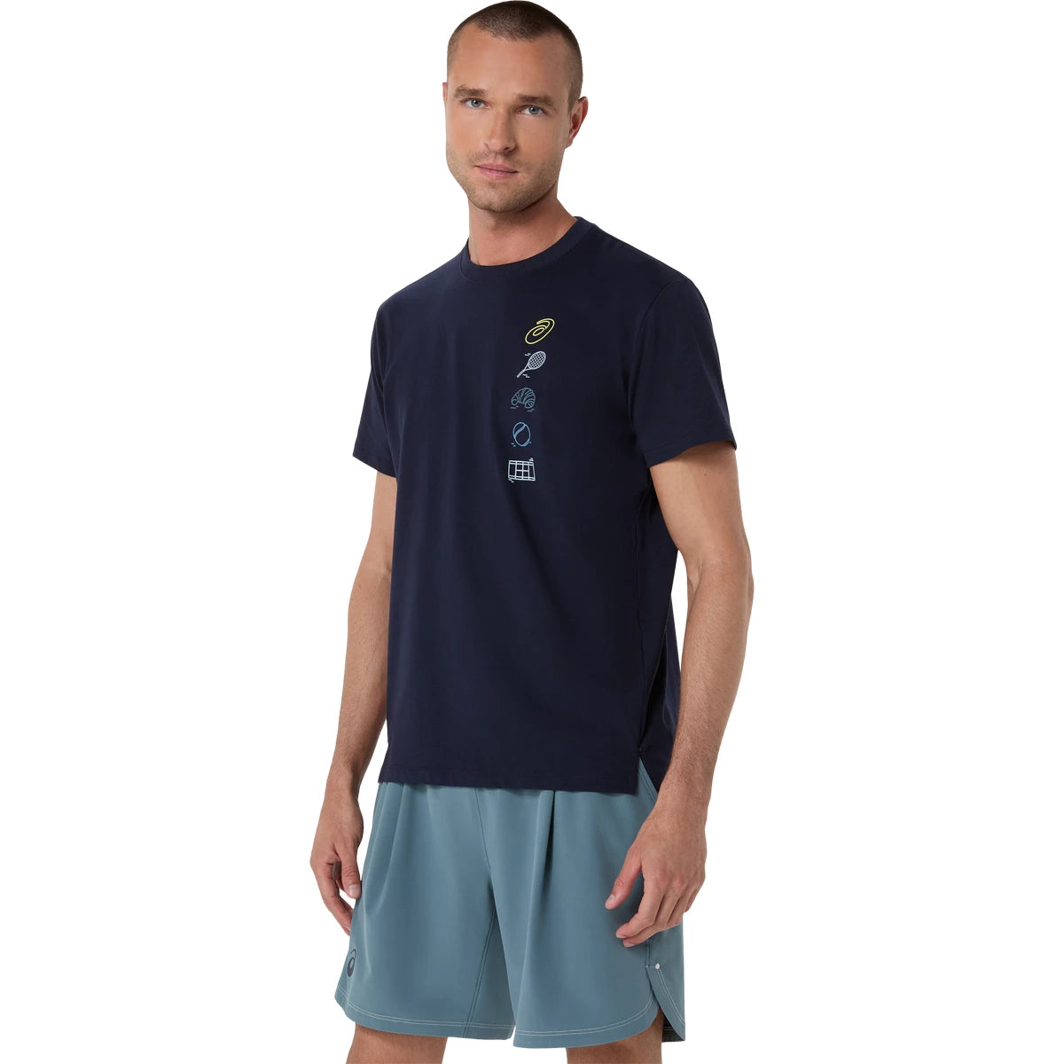 T-SHIRT ASICS GAME SEASONAL GRAPHIC (TENNIS)