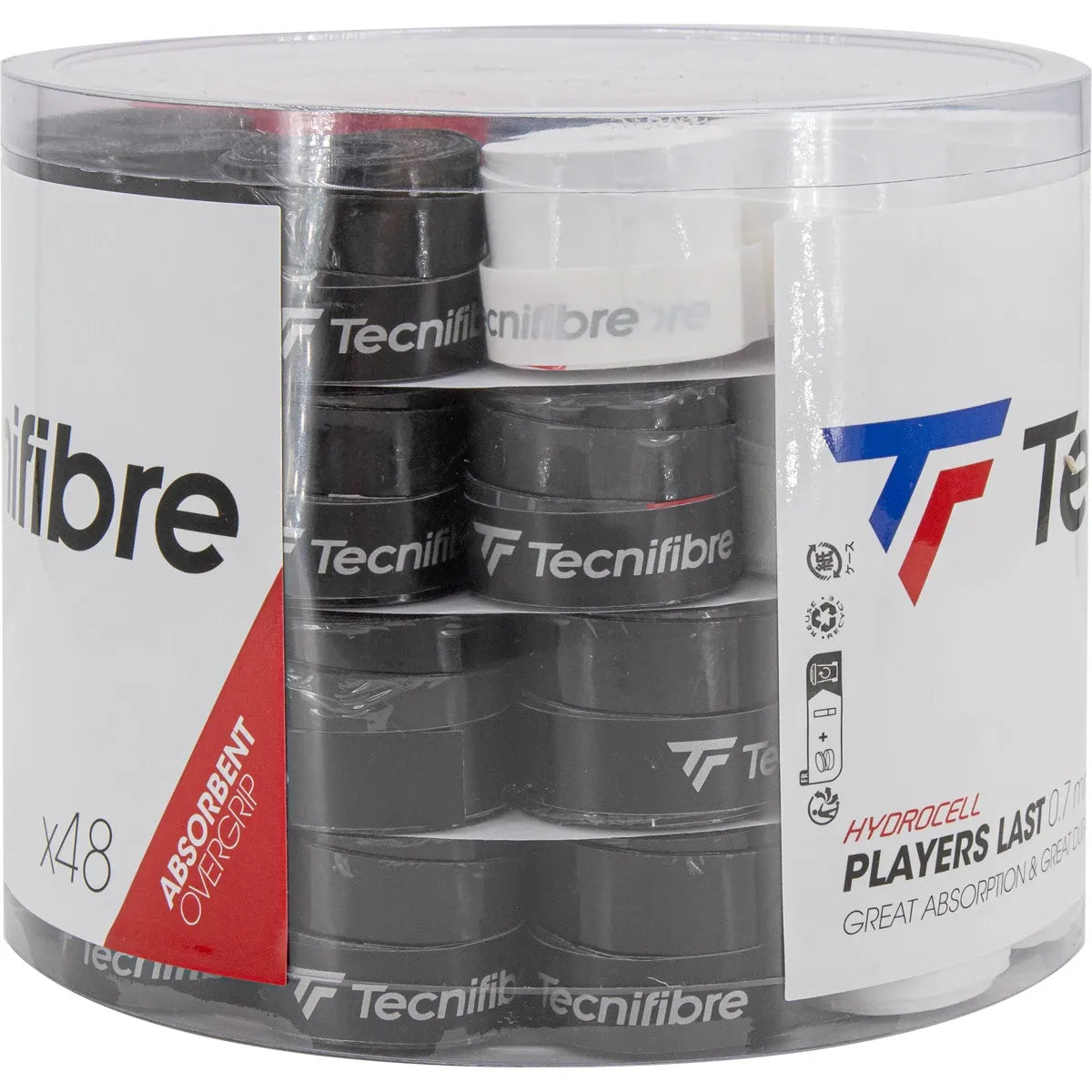 BOITE DE 48 SURGRIPS TECNIFIBRE PLAYER LAST