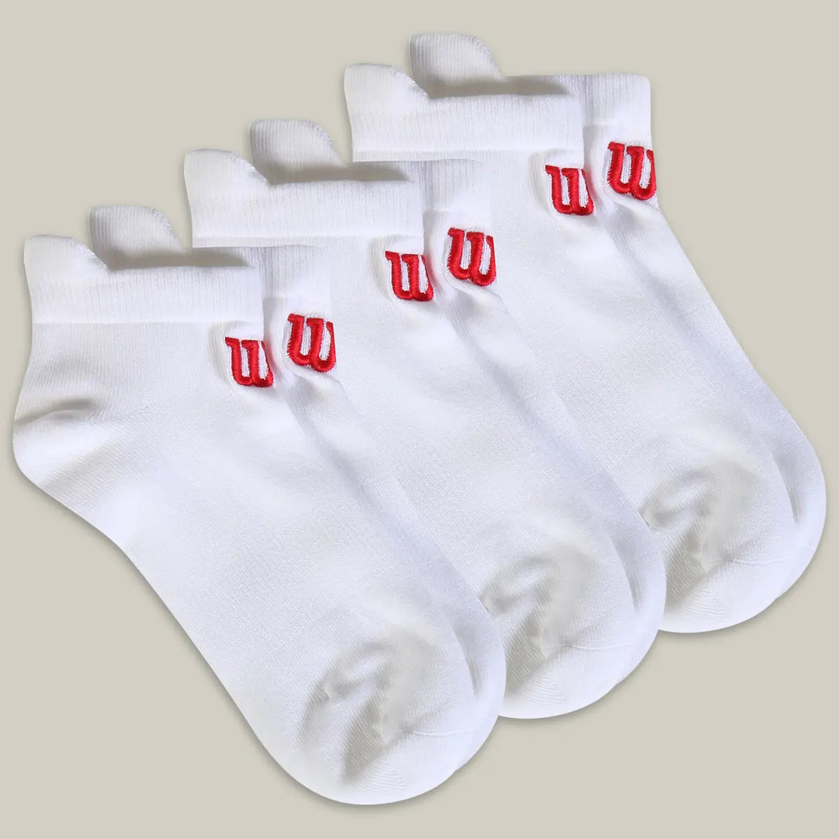3 PAIRES DE CHAUSSETTES WILSON (LOW)