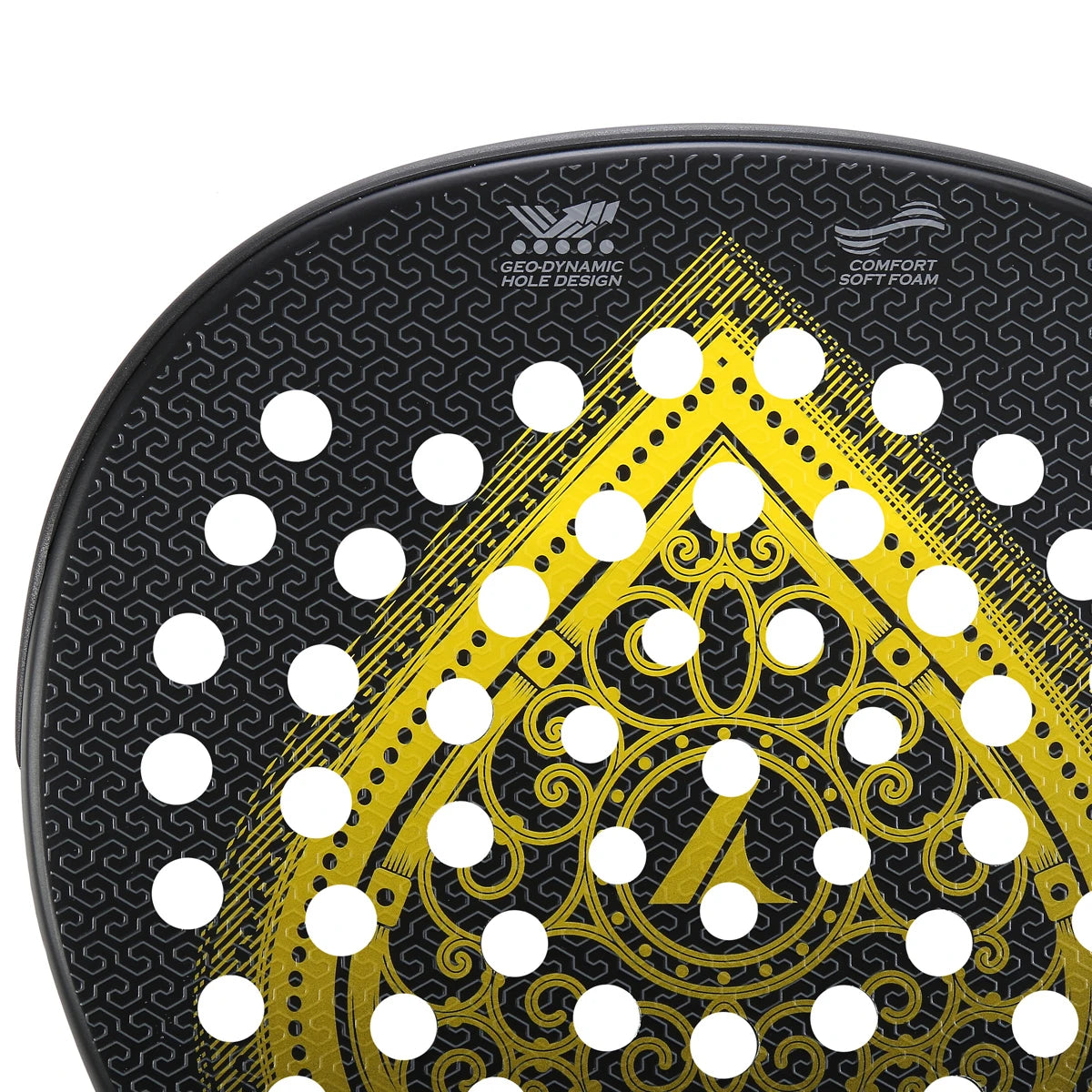 RAQUETTE PADEL PRO KENNEX KINETIC BLACK ACE GOLD